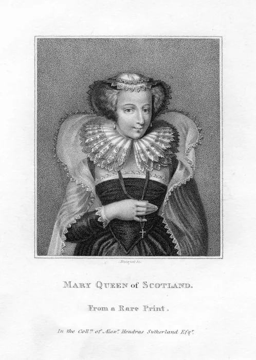 Framed Print : Mary, Queen of Scots, (1542-1587). Artist: Bocquet Framed Print : Mary, Queen of Scots, (1542-1587). Artist: Bocquet