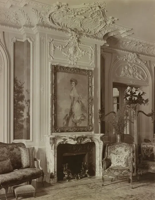 Framed Print : Mary Scott Townsend house, Washington, D.C. c1910. Creator: Frances Benjamin Johnston Framed Print : Mary Scott Townsend house, Washington, D.C. c1910. Creator: Frances Benjamin Johnston
