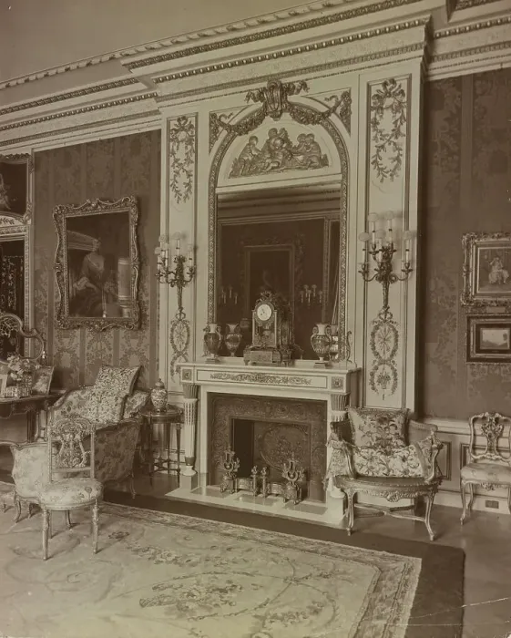 Framed Print : Mary Scott Townsend house, Washington, D.C. c1910. Creator: Frances Benjamin Johnston
