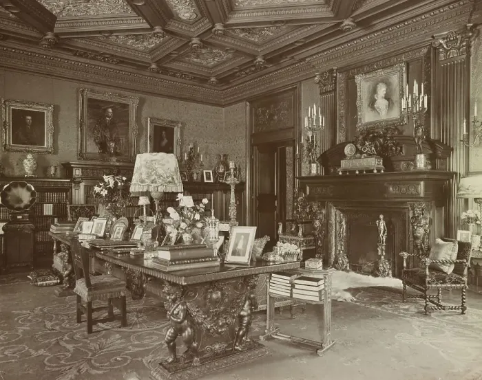 Framed Print : Mary Scott Townsend house, Washington, D.C. c1910. Creator: Frances Benjamin Johnston Framed Print : Mary Scott Townsend house, Washington, D.C. c1910. Creator: Frances Benjamin Johnston