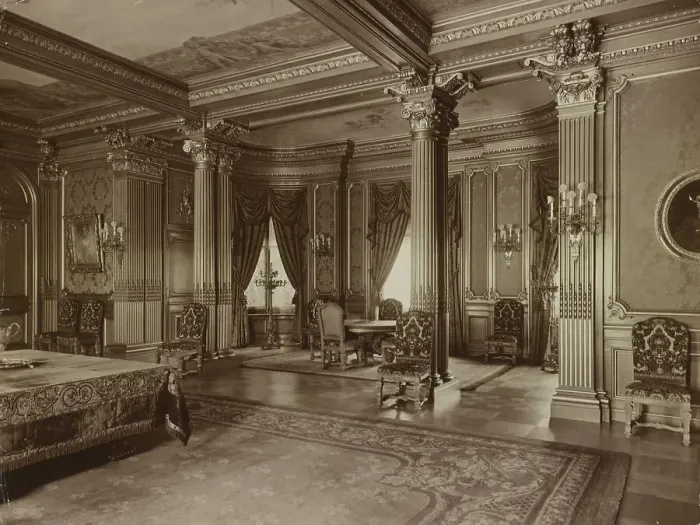Framed Print : Mary Scott Townsend house, Washington, D.C. c1910. Creator: Frances Benjamin Johnston Framed Print : Mary Scott Townsend house, Washington, D.C. c1910. Creator: Frances Benjamin Johnston