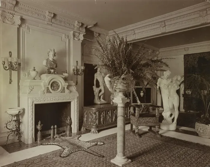 Framed Print : Mary Scott Townsend house, Washington, D.C. c1910. Creator: Frances Benjamin Johnston Framed Print : Mary Scott Townsend house, Washington, D.C. c1910. Creator: Frances Benjamin Johnston