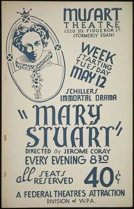 Framed Print : Mary Stuart, Los Angeles, 1936. Creator: Unknown Framed Print : Mary Stuart, Los Angeles, 1936. Creator: Unknown