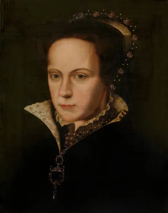 Framed Print : Mary Tudor, 16th century. Creator: Anon