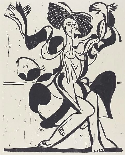 Mary Wigmans Dance, 1933. Creator: Ernst Kirchner