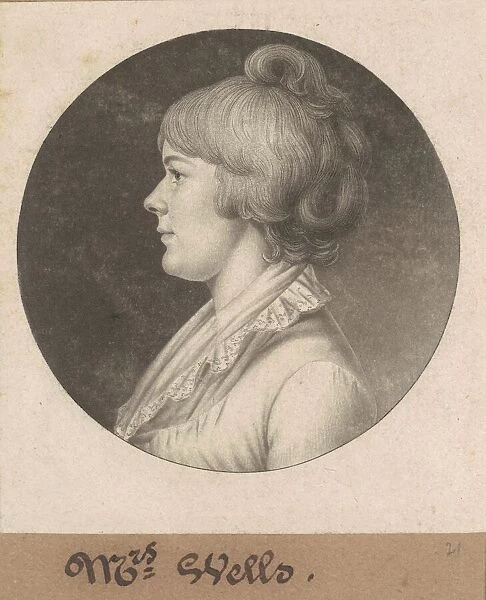 Mary Wright Sonntag Wells, 1802. Creator: Charles Balthazar Julien Fé
