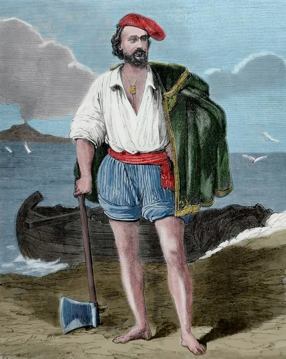 Framed Print : Masaniello, Italian revolutionary, (19th century). Creator: Polhey Framed Print : Masaniello, Italian revolutionary, (19th century). Creator: Polhey