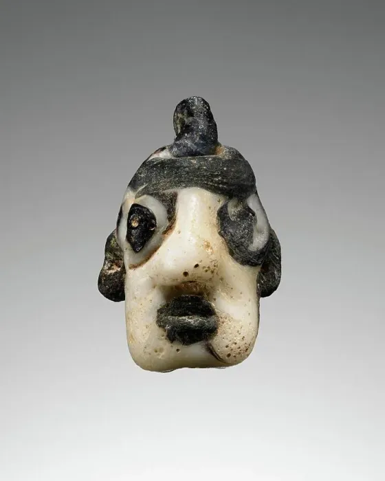 Framed Print : Mask Bead, 5th-4th century BC. Creator: Unknown Framed Print : Mask Bead, 5th-4th century BC. Creator: Unknown