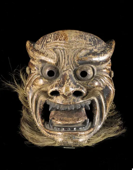 Framed Print : Mask, Edo period, 1615-1868. Creator: Unknown Framed Print : Mask, Edo period, 1615-1868. Creator: Unknown