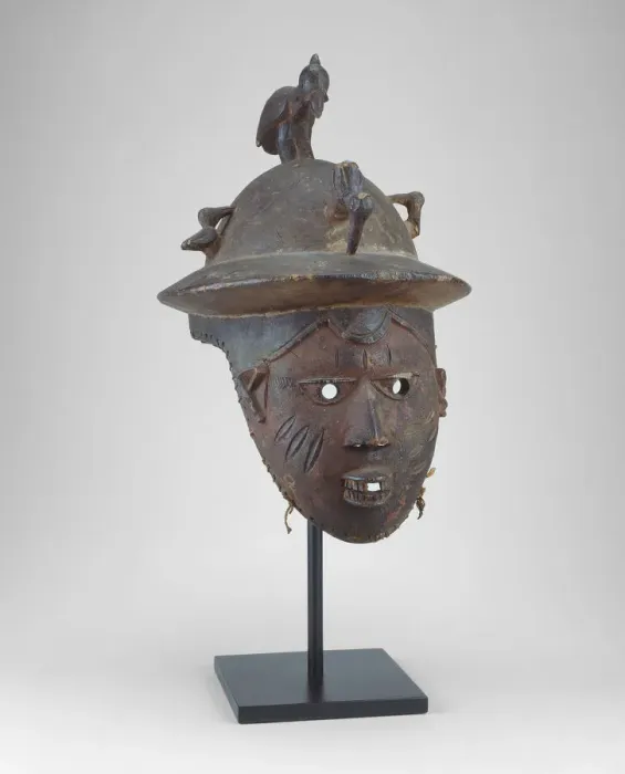 Framed Print : Mask for Egungun (Ere Egungun), Nigeria, Late 19th century. Creator: Unknown Framed Print : Mask for Egungun (Ere Egungun), Nigeria, Late 19th century. Creator: Unknown