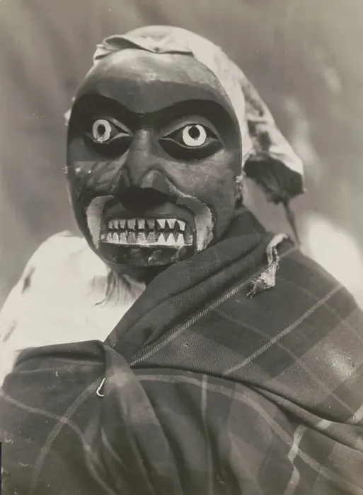 Framed Print : Mask of the octopus hunter-Qagyuhl, c1914. Creator: Edward Sheriff Curtis Framed Print : Mask of the octopus hunter-Qagyuhl, c1914. Creator: Edward Sheriff Curtis