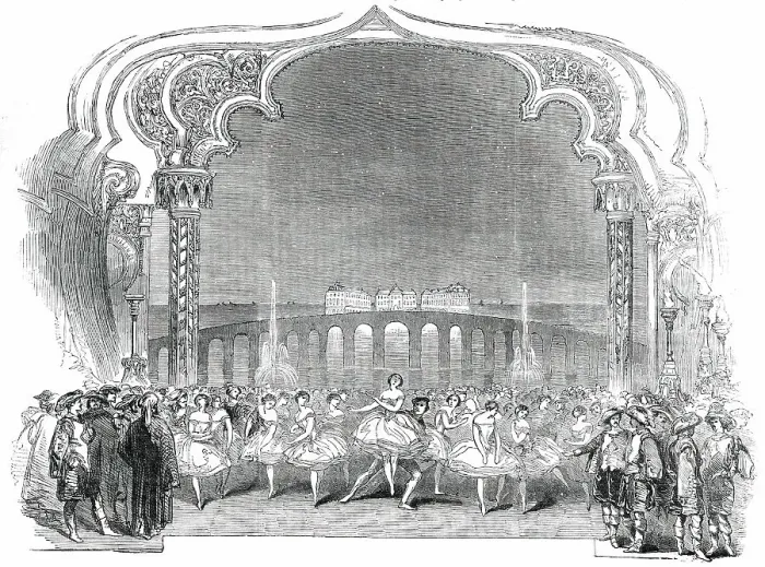 Framed Print : The Masquerade Scene from the New Ballet of Les Metamorphoses, 1850. Creator: Unknown. The Masquerade Scene from the New Ballet of Les Metamorphoses, 1850. Creator: Unknown Framed Print : The Masquerade Scene from the New Ballet of Les Metamorphoses, 1850. Creator: Unknown. The Masquerade Scene from the New Ballet of Les Metamorphoses, 1850. Creator: Unknown