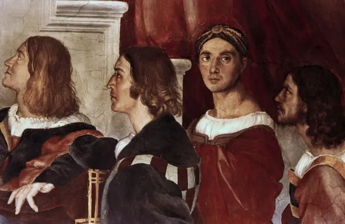 Framed Print : The Mass at Bolsena, (detail), 1512. Artist: Raphael Framed Print : The Mass at Bolsena, (detail), 1512. Artist: Raphael