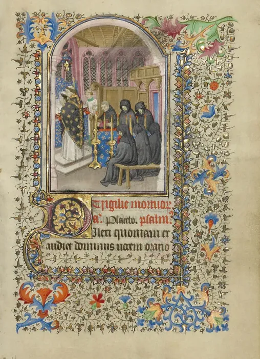 Framed Print : Mass for the Dead; Book of Hours, about 1420-1430. Creator: Master of the Harvard Hannibal Framed Print : Mass for the Dead; Book of Hours, about 1420-1430. Creator: Master of the Harvard Hannibal