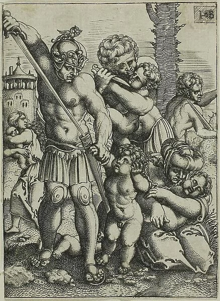 The Massacre of the Innocents, 1520 / 69. Creator: Jacob Binck