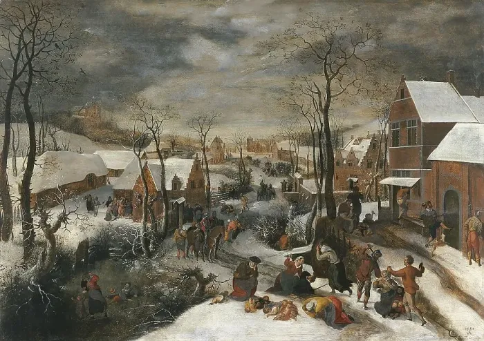 Framed Print : The Massacre of the Innocents, 1586. Creator: Lucas van Valckenborch Framed Print : The Massacre of the Innocents, 1586. Creator: Lucas van Valckenborch