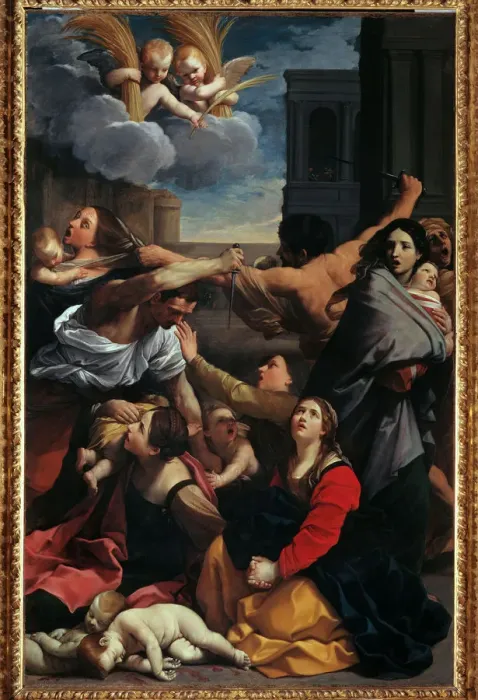 Framed Print : The Massacre of the Innocents, 1611. Creator: Reni, Guido (1575-1642) Framed Print : The Massacre of the Innocents, 1611. Creator: Reni, Guido (1575-1642)
