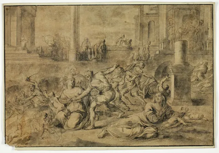 Framed Print : Massacre of the Innocents, n.d. Creator: Unknown Framed Print : Massacre of the Innocents, n.d. Creator: Unknown