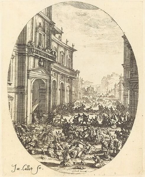 The Massacre of the Innocents, Second Plate, 1622. Creator: Jacques Callot