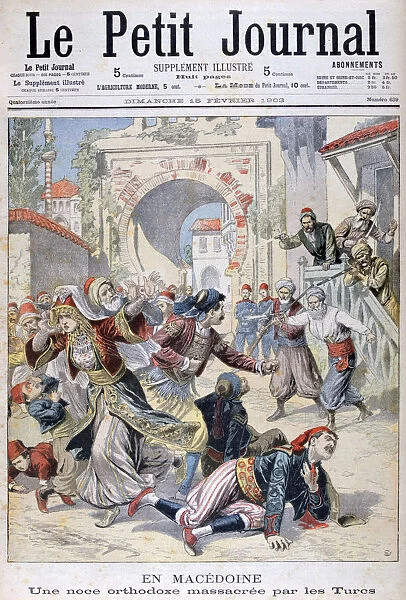 Massacre at a Macedonian orthodox wedding by Turks, 1903