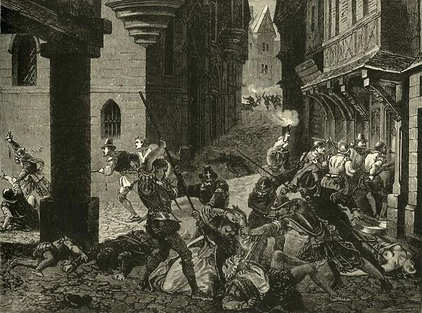 The Massacre of St. Bartholomew, (1572), 1890. Creator: Unknown