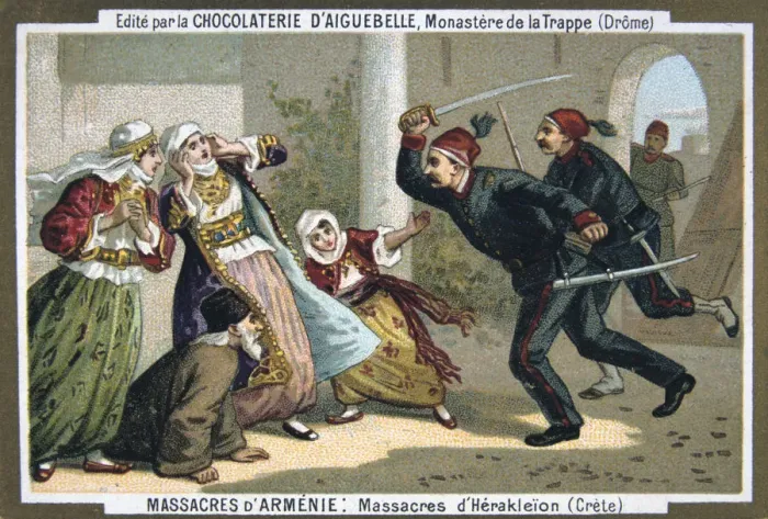 Framed Print : Massacres of Heraklion (Crete), 1895 Framed Print : Massacres of Heraklion (Crete), 1895