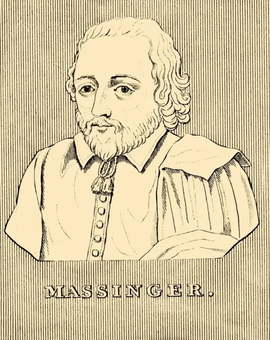 Framed Print : Massinger, (1583-1640), 1830. Creator: Unknown Framed Print : Massinger, (1583-1640), 1830. Creator: Unknown