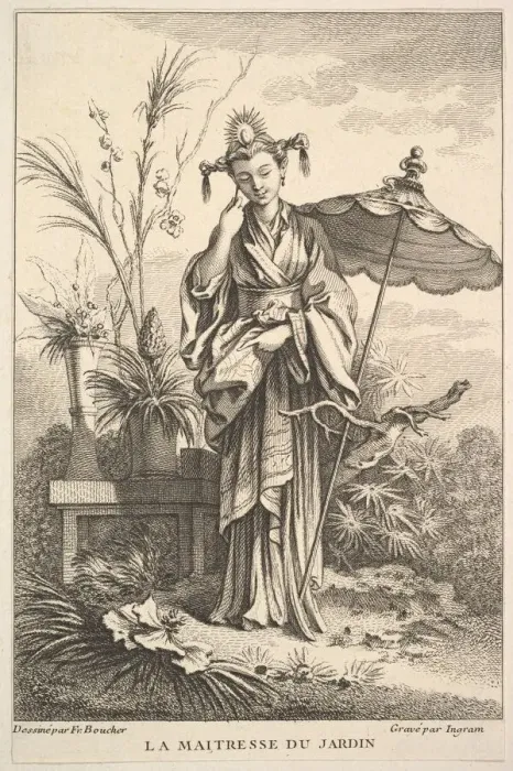 Framed Print : The Master Gardener, 1741-63. Creator: John Ingram Framed Print : The Master Gardener, 1741-63. Creator: John Ingram