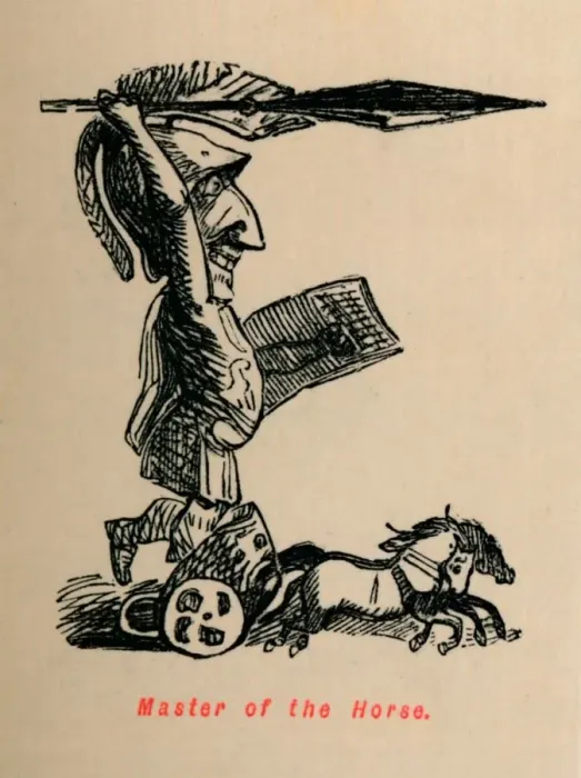 Framed Print : Master of the Horse, 1852. Artist: John Leech Framed Print : Master of the Horse, 1852. Artist: John Leech