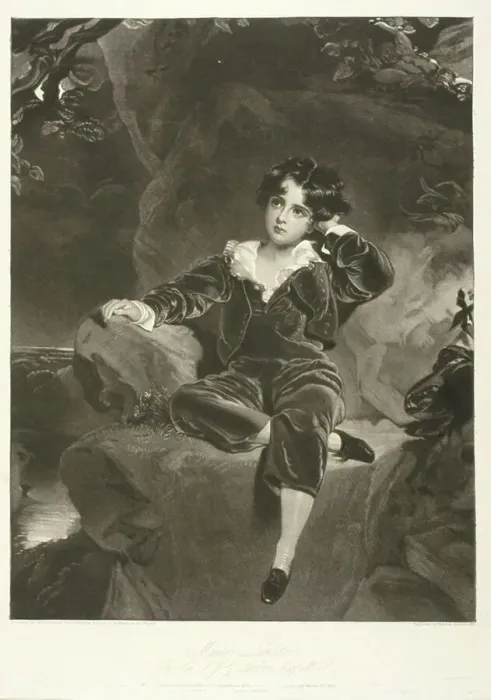 Framed Print : Master Lambton, published March 26, 1827. Creator: Samuel Cousins Framed Print : Master Lambton, published March 26, 1827. Creator: Samuel Cousins