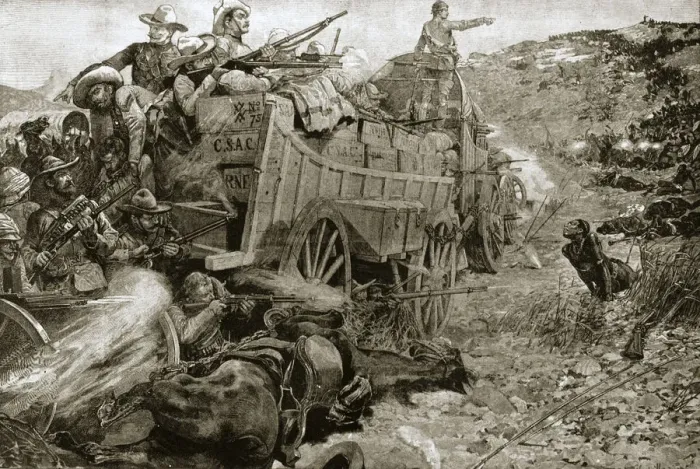 Framed Print : The Matabele War, 1893 (1901) Framed Print : The Matabele War, 1893 (1901)