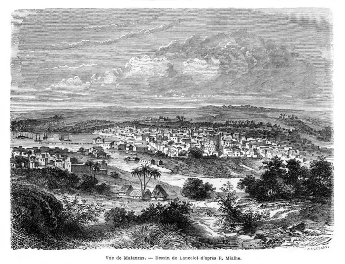 Framed Print : Matanzas, Cuba, 1859. Artist: Lancelot Framed Print : Matanzas, Cuba, 1859. Artist: Lancelot