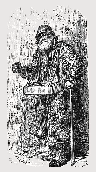 The Match Seller, 1872. Creator: Gustave Doré