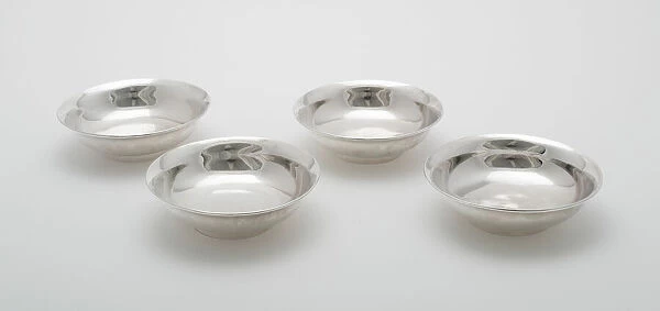 Four Matching Dishes, 1828  /  50. Creator: William I. Tenney