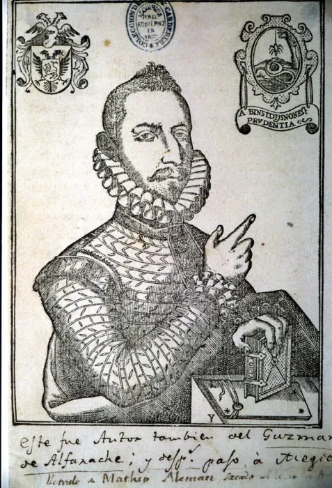 Framed Print : Mateo Aleman (1547-1615), Spanish writer Framed Print : Mateo Aleman (1547-1615), Spanish writer