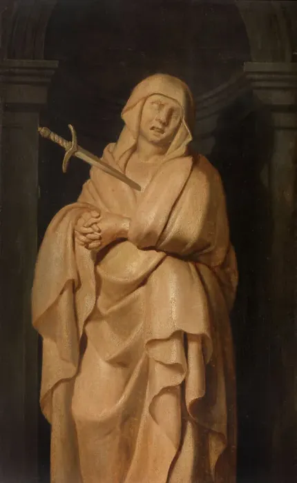 Framed Print : Mater Dolorosa, 1620. Creator: Cornelis de Vos Framed Print : Mater Dolorosa, 1620. Creator: Cornelis de Vos