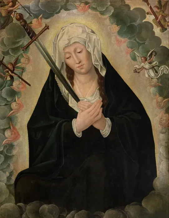 Framed Print : Mater Dolorosa, 1st half of the 16th century. Creator: Anon