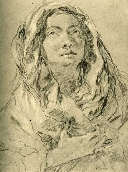 Mater Dolorosa, mid 18th century, (1928). Artist: Giovanni Battista Tiepolo
