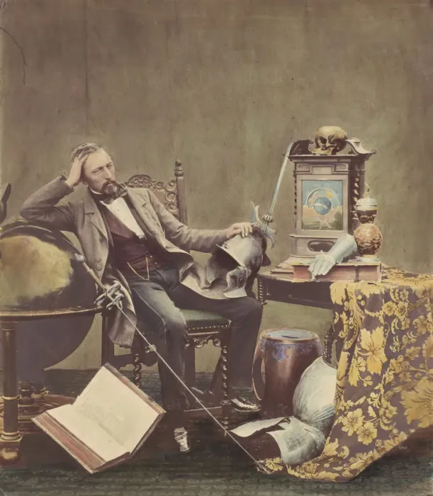 Framed Print : Mathias Housermann, 1850s-60s. Creator: Franz Antoine Framed Print : Mathias Housermann, 1850s-60s. Creator: Franz Antoine