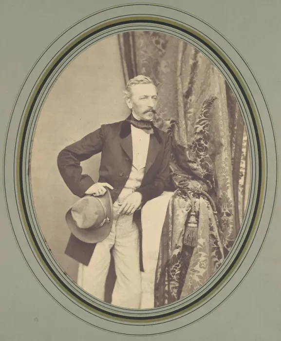 Framed Print : Mathias Housermann, 1850s-60s. Creator: Franz Antoine