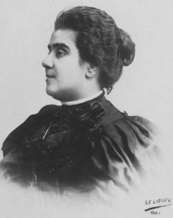 Framed Print : Mathilde Serao, c1893 Framed Print : Mathilde Serao, c1893