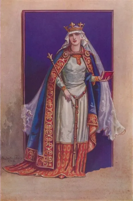Framed Print : Matilda of Flanders, c1925. Artist: Herbert Norris Framed Print : Matilda of Flanders, c1925. Artist: Herbert Norris