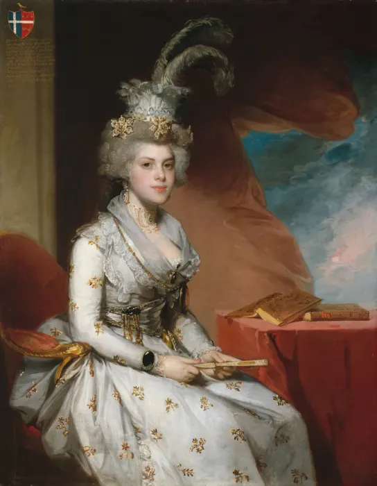 Framed Print : Matilda Stoughton de Jaudenes, 1794. Creator: Gilbert Stuart Framed Print : Matilda Stoughton de Jaudenes, 1794. Creator: Gilbert Stuart
