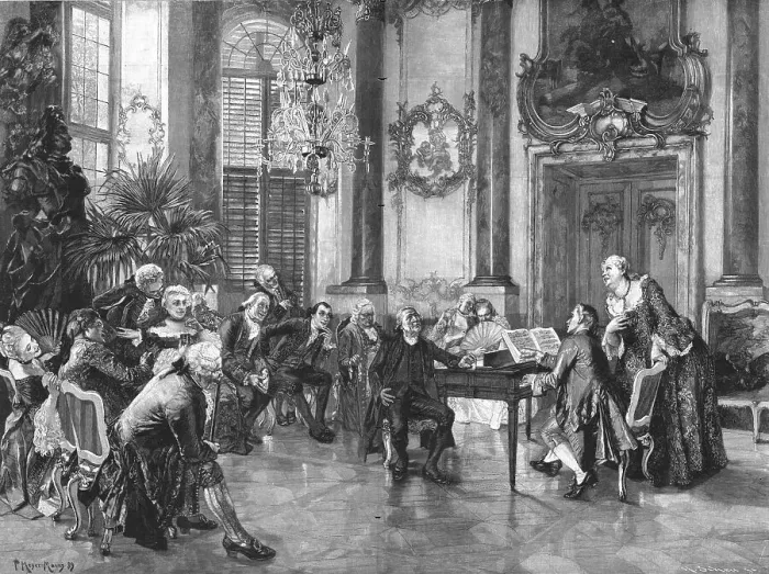Framed Print : A Matinee, after Herr Mayer Mainz, 1891. Creator: Unknown Framed Print : A Matinee, after Herr Mayer Mainz, 1891. Creator: Unknown