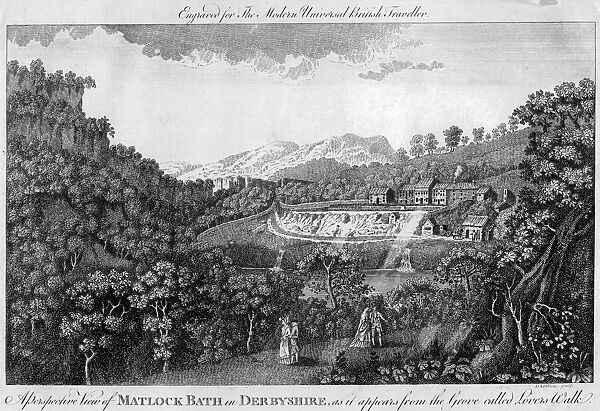 Matlock Spa, Derbyshire, late 18th century