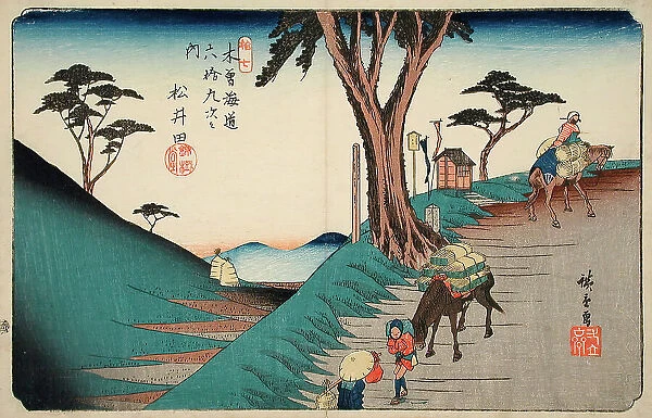 Matsuida, Station 17, c1838. Creator: Ando Hiroshige