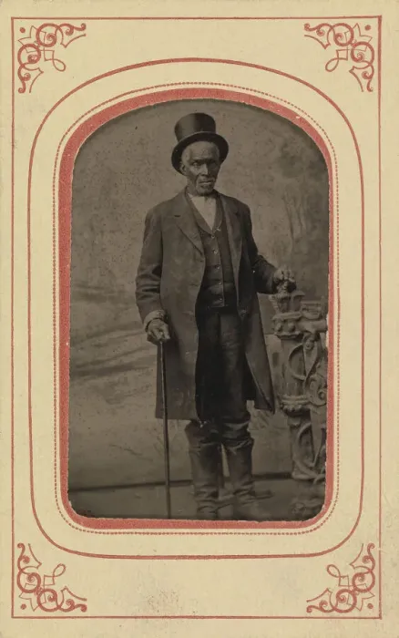 Framed Print : Matted tintype of Bachus, 1860s. Creator: Unknown Framed Print : Matted tintype of Bachus, 1860s. Creator: Unknown