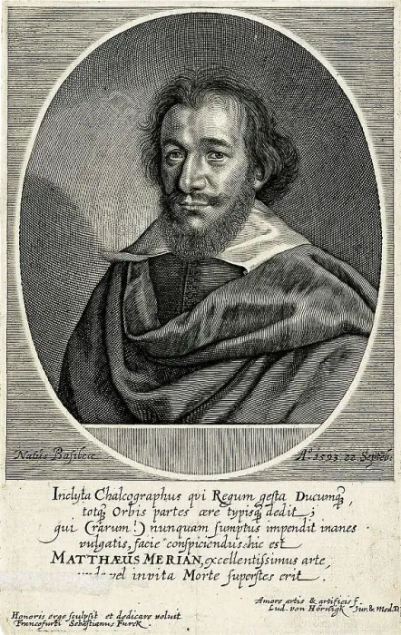 Framed Print : Matthäus Merian the Elder (1593-1650), c.1635. Creator: Furck, Sebastian (1589-1655) Framed Print : Matthäus Merian the Elder (1593-1650), c.1635. Creator: Furck, Sebastian (1589-1655)