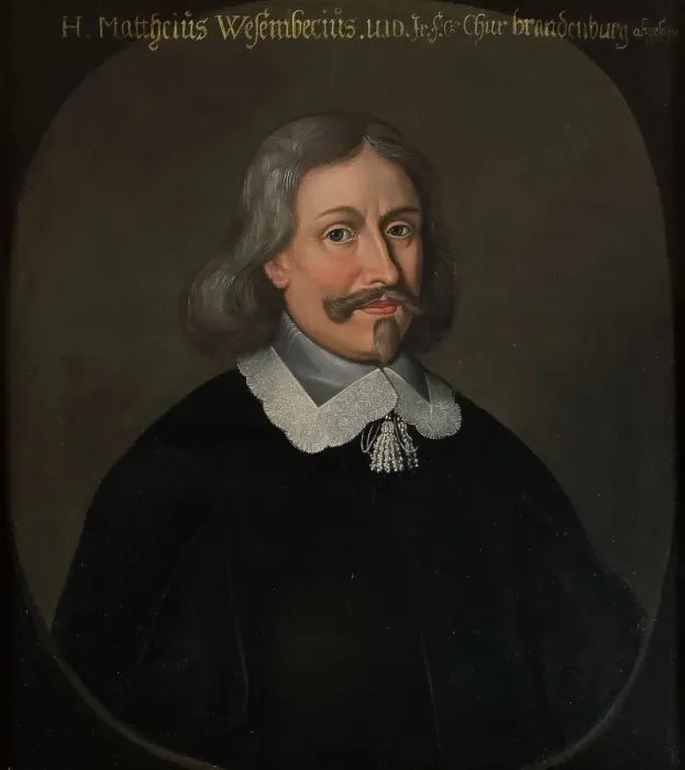 Framed Print : Matthäus von Wessenbeck, 1600-1659, c17th century. Creator: Anon Framed Print : Matthäus von Wessenbeck, 1600-1659, c17th century. Creator: Anon