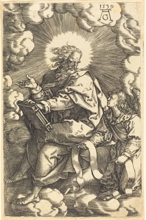 Framed Print : Matthew, 1539. Creator: Heinrich Aldegrever Framed Print : Matthew, 1539. Creator: Heinrich Aldegrever